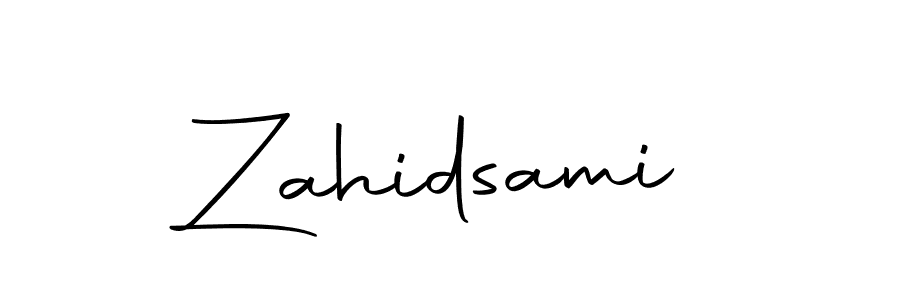 Similarly Autography-DOLnW is the best handwritten signature design. Signature creator online .You can use it as an online autograph creator for name Zahidsami. Zahidsami signature style 10 images and pictures png