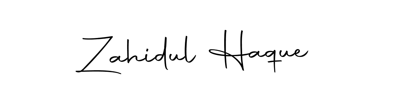 Design your own signature with our free online signature maker. With this signature software, you can create a handwritten (Autography-DOLnW) signature for name Zahidul Haque. Zahidul Haque signature style 10 images and pictures png