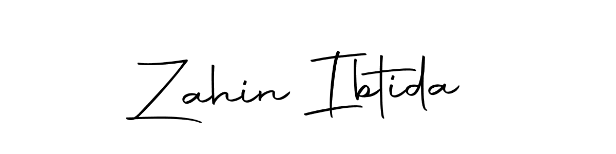 Zahin Ibtida stylish signature style. Best Handwritten Sign (Autography-DOLnW) for my name. Handwritten Signature Collection Ideas for my name Zahin Ibtida. Zahin Ibtida signature style 10 images and pictures png