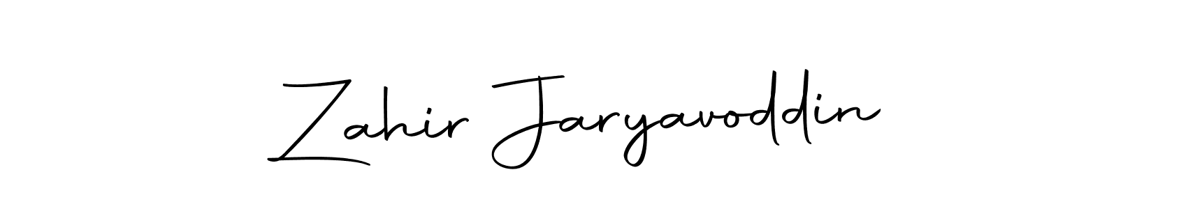 if you are searching for the best signature style for your name Zahir Jaryavoddin. so please give up your signature search. here we have designed multiple signature styles  using Autography-DOLnW. Zahir Jaryavoddin signature style 10 images and pictures png