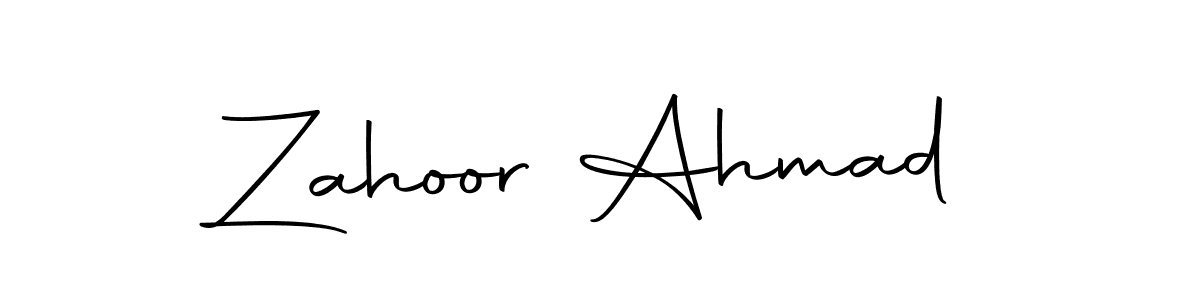 Make a short Zahoor Ahmad signature style. Manage your documents anywhere anytime using Autography-DOLnW. Create and add eSignatures, submit forms, share and send files easily. Zahoor Ahmad signature style 10 images and pictures png