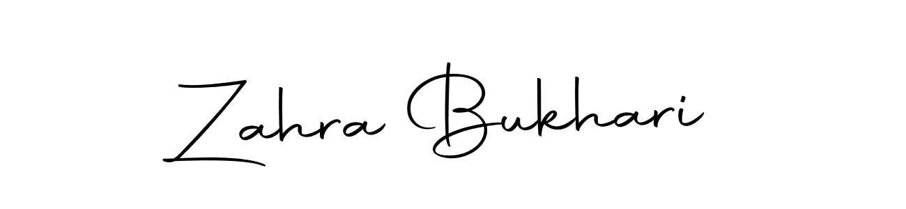 Zahra Bukhari stylish signature style. Best Handwritten Sign (Autography-DOLnW) for my name. Handwritten Signature Collection Ideas for my name Zahra Bukhari. Zahra Bukhari signature style 10 images and pictures png
