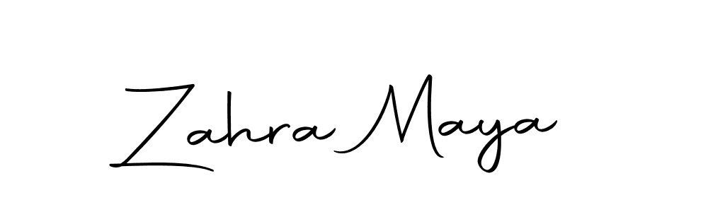 Here are the top 10 professional signature styles for the name Zahra Maya. These are the best autograph styles you can use for your name. Zahra Maya signature style 10 images and pictures png