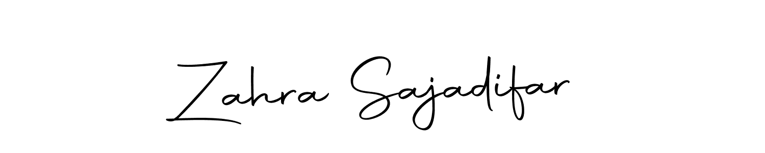 This is the best signature style for the Zahra Sajadifar name. Also you like these signature font (Autography-DOLnW). Mix name signature. Zahra Sajadifar signature style 10 images and pictures png