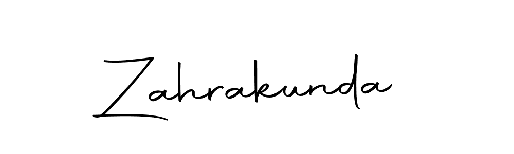 You can use this online signature creator to create a handwritten signature for the name Zahrakunda. This is the best online autograph maker. Zahrakunda signature style 10 images and pictures png