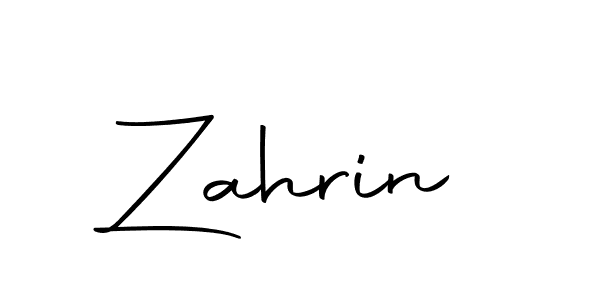 Also we have Zahrin name is the best signature style. Create professional handwritten signature collection using Autography-DOLnW autograph style. Zahrin signature style 10 images and pictures png