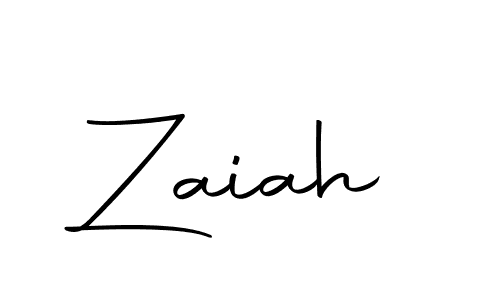 The best way (Autography-DOLnW) to make a short signature is to pick only two or three words in your name. The name Zaiah include a total of six letters. For converting this name. Zaiah signature style 10 images and pictures png