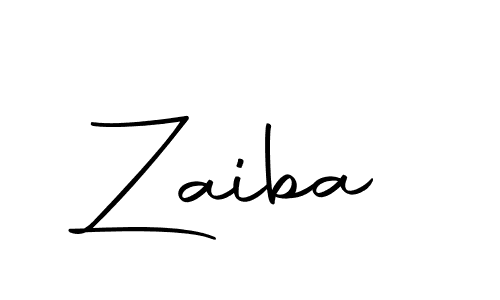 How to make Zaiba signature? Autography-DOLnW is a professional autograph style. Create handwritten signature for Zaiba name. Zaiba signature style 10 images and pictures png