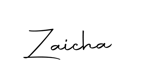 How to make Zaicha signature? Autography-DOLnW is a professional autograph style. Create handwritten signature for Zaicha name. Zaicha signature style 10 images and pictures png