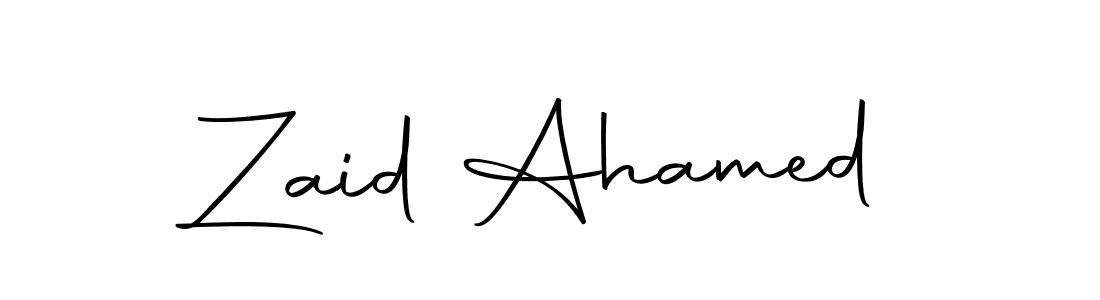 This is the best signature style for the Zaid Ahamed name. Also you like these signature font (Autography-DOLnW). Mix name signature. Zaid Ahamed signature style 10 images and pictures png