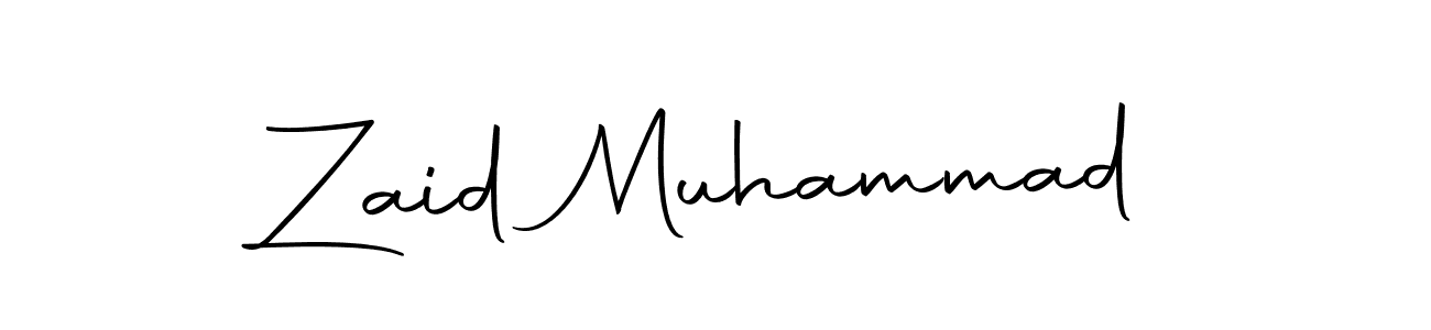Autography-DOLnW is a professional signature style that is perfect for those who want to add a touch of class to their signature. It is also a great choice for those who want to make their signature more unique. Get Zaid Muhammad name to fancy signature for free. Zaid Muhammad signature style 10 images and pictures png