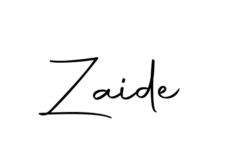 if you are searching for the best signature style for your name Zaide. so please give up your signature search. here we have designed multiple signature styles  using Autography-DOLnW. Zaide signature style 10 images and pictures png