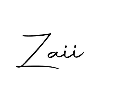 Create a beautiful signature design for name Zaii. With this signature (Autography-DOLnW) fonts, you can make a handwritten signature for free. Zaii signature style 10 images and pictures png