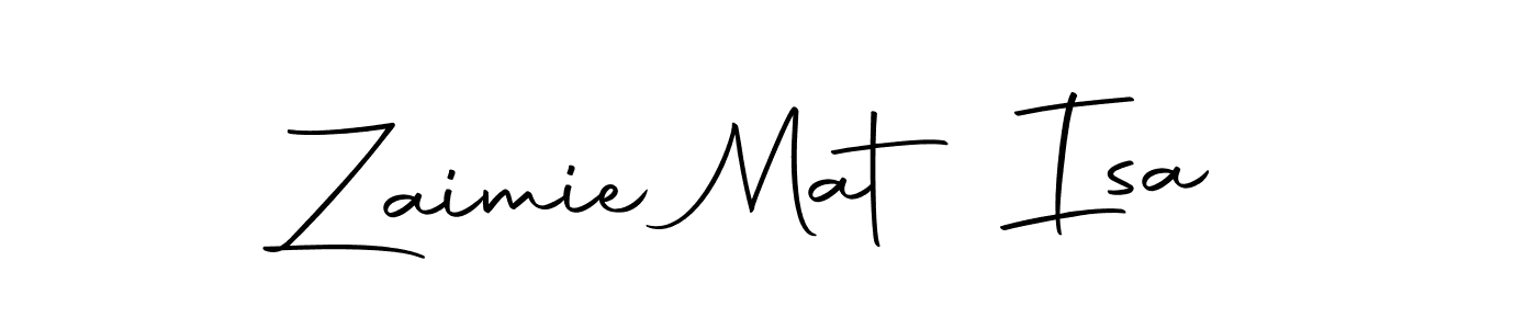 How to make Zaimie Mat Isa signature? Autography-DOLnW is a professional autograph style. Create handwritten signature for Zaimie Mat Isa name. Zaimie Mat Isa signature style 10 images and pictures png