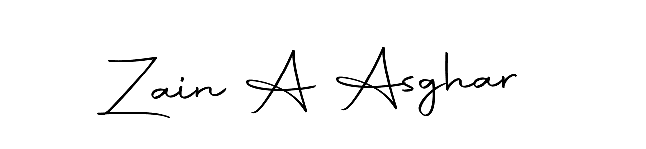 How to make Zain A Asghar signature? Autography-DOLnW is a professional autograph style. Create handwritten signature for Zain A Asghar name. Zain A Asghar signature style 10 images and pictures png