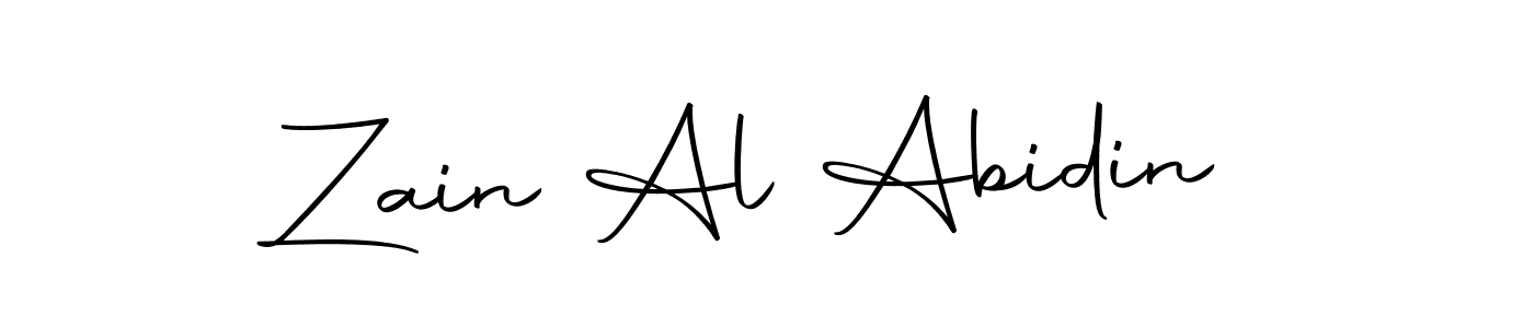 Create a beautiful signature design for name Zain Al Abidin. With this signature (Autography-DOLnW) fonts, you can make a handwritten signature for free. Zain Al Abidin signature style 10 images and pictures png