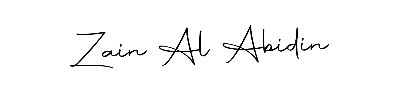 Create a beautiful signature design for name Zain Al Abidin. With this signature (Autography-DOLnW) fonts, you can make a handwritten signature for free. Zain Al Abidin signature style 10 images and pictures png