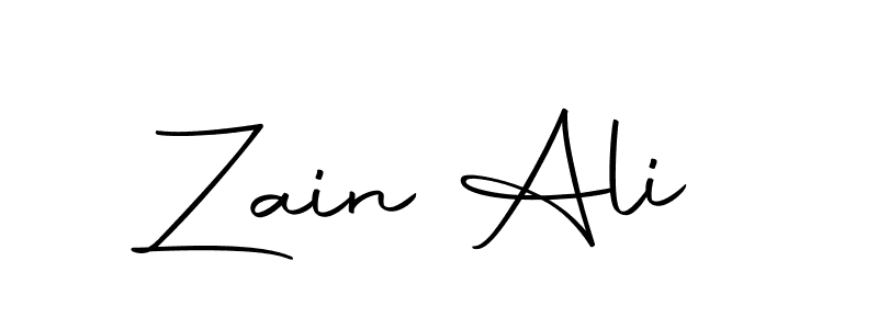 Create a beautiful signature design for name Zain Ali. With this signature (Autography-DOLnW) fonts, you can make a handwritten signature for free. Zain Ali signature style 10 images and pictures png