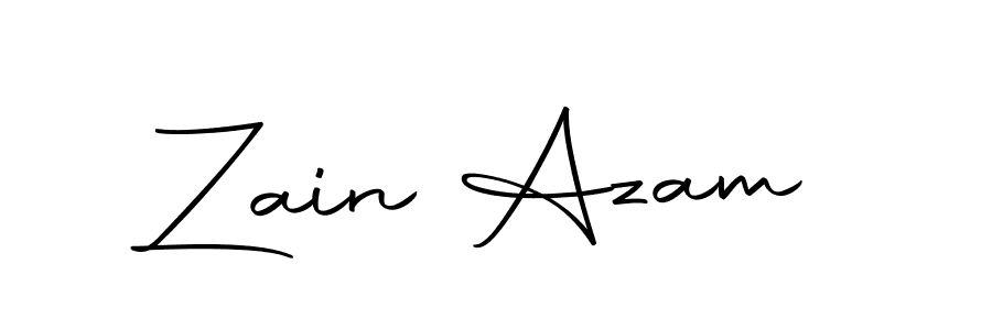 Make a beautiful signature design for name Zain Azam. Use this online signature maker to create a handwritten signature for free. Zain Azam signature style 10 images and pictures png