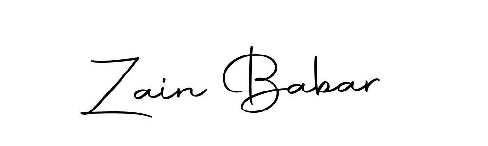 How to make Zain Babar signature? Autography-DOLnW is a professional autograph style. Create handwritten signature for Zain Babar name. Zain Babar signature style 10 images and pictures png