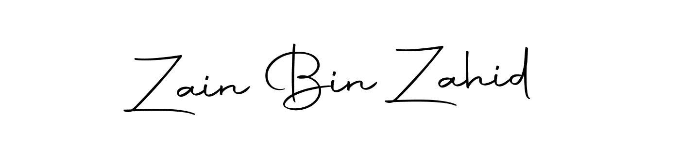 You should practise on your own different ways (Autography-DOLnW) to write your name (Zain Bin Zahid) in signature. don't let someone else do it for you. Zain Bin Zahid signature style 10 images and pictures png