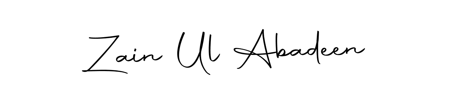 Use a signature maker to create a handwritten signature online. With this signature software, you can design (Autography-DOLnW) your own signature for name Zain Ul Abadeen. Zain Ul Abadeen signature style 10 images and pictures png