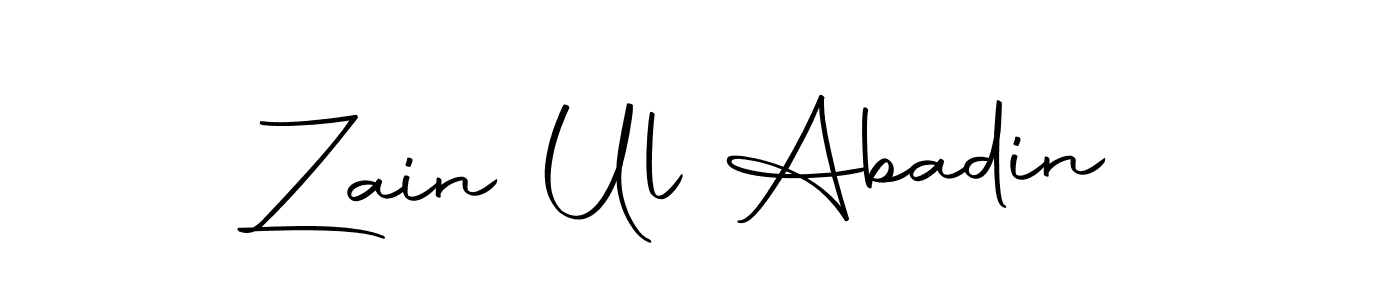 Create a beautiful signature design for name Zain Ul Abadin. With this signature (Autography-DOLnW) fonts, you can make a handwritten signature for free. Zain Ul Abadin signature style 10 images and pictures png