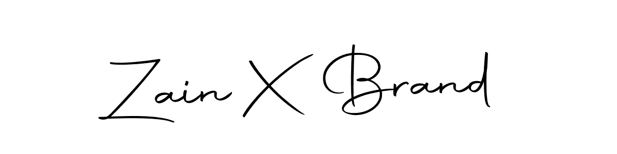 It looks lik you need a new signature style for name Zain X Brand. Design unique handwritten (Autography-DOLnW) signature with our free signature maker in just a few clicks. Zain X Brand signature style 10 images and pictures png