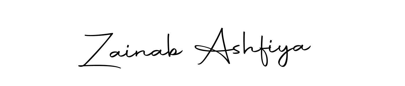 You can use this online signature creator to create a handwritten signature for the name Zainab Ashfiya. This is the best online autograph maker. Zainab Ashfiya signature style 10 images and pictures png