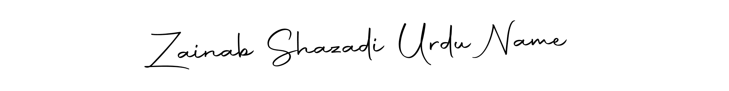 It looks lik you need a new signature style for name Zainab Shazadi Urdu Name. Design unique handwritten (Autography-DOLnW) signature with our free signature maker in just a few clicks. Zainab Shazadi Urdu Name signature style 10 images and pictures png