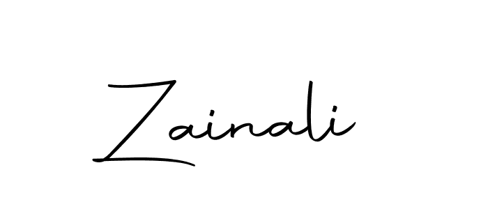 How to make Zainali name signature. Use Autography-DOLnW style for creating short signs online. This is the latest handwritten sign. Zainali signature style 10 images and pictures png