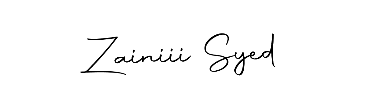 Make a short Zainiii Syed signature style. Manage your documents anywhere anytime using Autography-DOLnW. Create and add eSignatures, submit forms, share and send files easily. Zainiii Syed signature style 10 images and pictures png