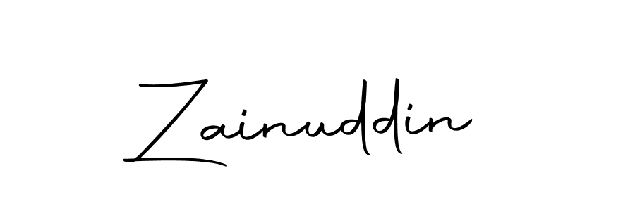 Zainuddin stylish signature style. Best Handwritten Sign (Autography-DOLnW) for my name. Handwritten Signature Collection Ideas for my name Zainuddin. Zainuddin signature style 10 images and pictures png