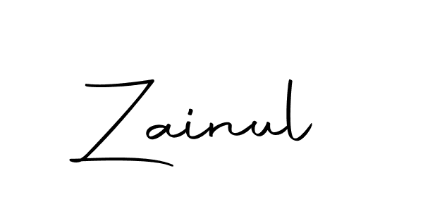 Make a beautiful signature design for name Zainul. Use this online signature maker to create a handwritten signature for free. Zainul signature style 10 images and pictures png
