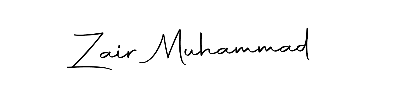 Use a signature maker to create a handwritten signature online. With this signature software, you can design (Autography-DOLnW) your own signature for name Zair Muhammad. Zair Muhammad signature style 10 images and pictures png