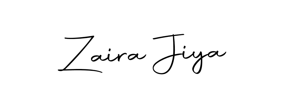 Create a beautiful signature design for name Zaira Jiya. With this signature (Autography-DOLnW) fonts, you can make a handwritten signature for free. Zaira Jiya signature style 10 images and pictures png