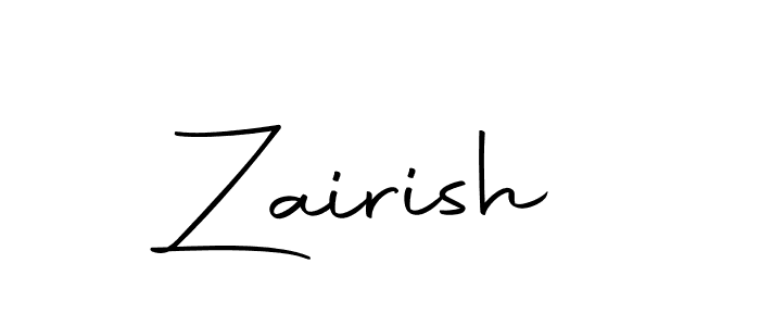 How to make Zairish name signature. Use Autography-DOLnW style for creating short signs online. This is the latest handwritten sign. Zairish signature style 10 images and pictures png