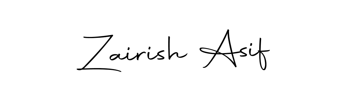 Make a beautiful signature design for name Zairish Asif. With this signature (Autography-DOLnW) style, you can create a handwritten signature for free. Zairish Asif signature style 10 images and pictures png