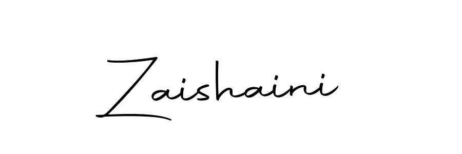 Create a beautiful signature design for name Zaishaini. With this signature (Autography-DOLnW) fonts, you can make a handwritten signature for free. Zaishaini signature style 10 images and pictures png