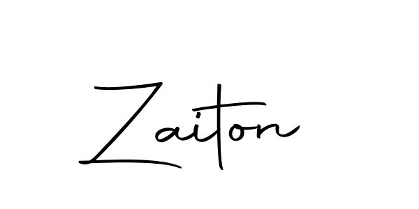 How to make Zaiton signature? Autography-DOLnW is a professional autograph style. Create handwritten signature for Zaiton name. Zaiton signature style 10 images and pictures png