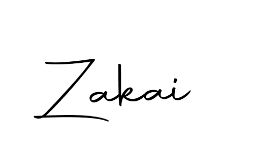 Zakai stylish signature style. Best Handwritten Sign (Autography-DOLnW) for my name. Handwritten Signature Collection Ideas for my name Zakai. Zakai signature style 10 images and pictures png