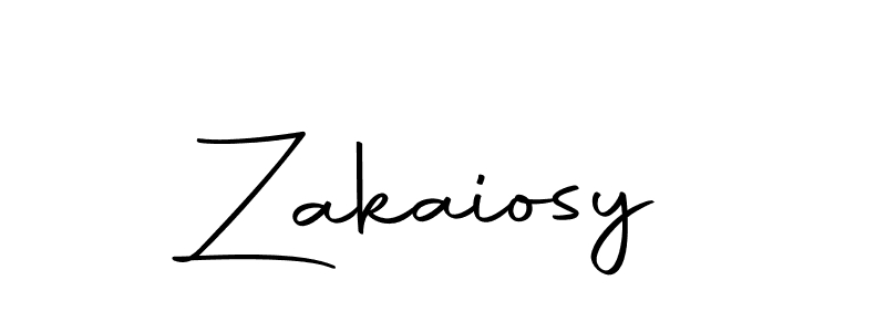 Make a short Zakaiosy signature style. Manage your documents anywhere anytime using Autography-DOLnW. Create and add eSignatures, submit forms, share and send files easily. Zakaiosy signature style 10 images and pictures png