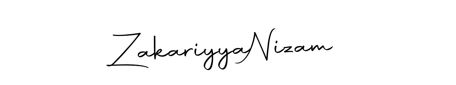 You can use this online signature creator to create a handwritten signature for the name Zakariyya  Nizam. This is the best online autograph maker. Zakariyya  Nizam signature style 10 images and pictures png