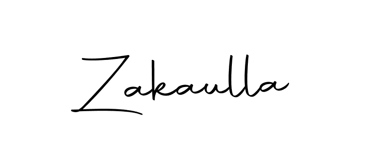 Make a beautiful signature design for name Zakaulla. Use this online signature maker to create a handwritten signature for free. Zakaulla signature style 10 images and pictures png