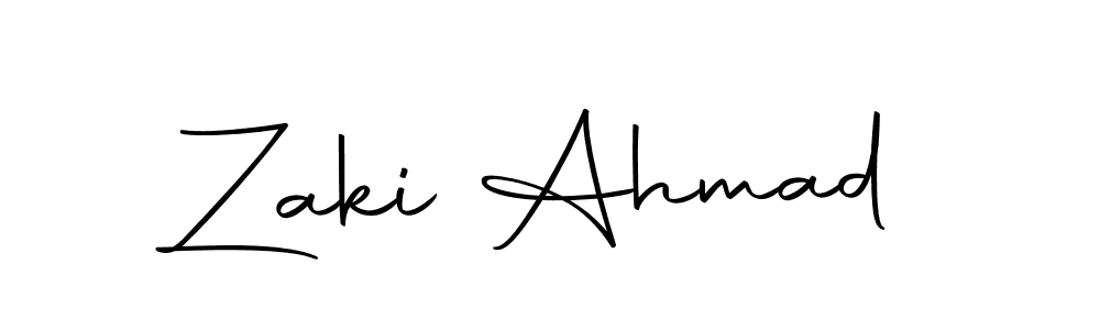 if you are searching for the best signature style for your name Zaki Ahmad. so please give up your signature search. here we have designed multiple signature styles  using Autography-DOLnW. Zaki Ahmad signature style 10 images and pictures png