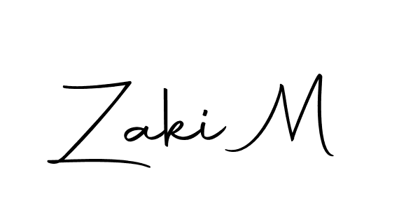 if you are searching for the best signature style for your name Zaki M. so please give up your signature search. here we have designed multiple signature styles  using Autography-DOLnW. Zaki M signature style 10 images and pictures png