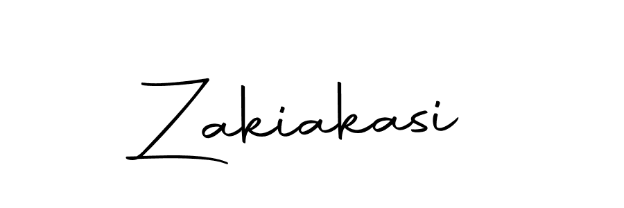 Make a beautiful signature design for name Zakiakasi. With this signature (Autography-DOLnW) style, you can create a handwritten signature for free. Zakiakasi signature style 10 images and pictures png