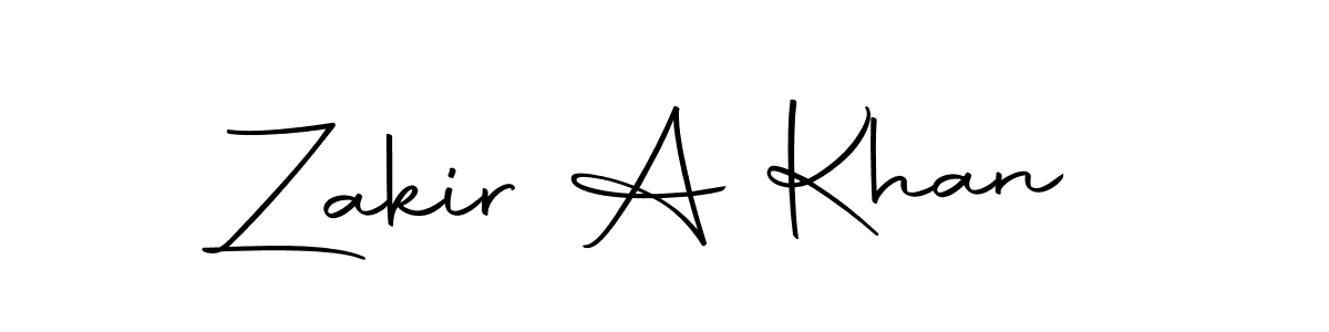 Similarly Autography-DOLnW is the best handwritten signature design. Signature creator online .You can use it as an online autograph creator for name Zakir A Khan. Zakir A Khan signature style 10 images and pictures png