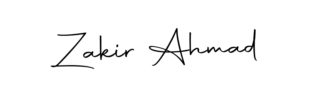 You can use this online signature creator to create a handwritten signature for the name Zakir Ahmad. This is the best online autograph maker. Zakir Ahmad signature style 10 images and pictures png