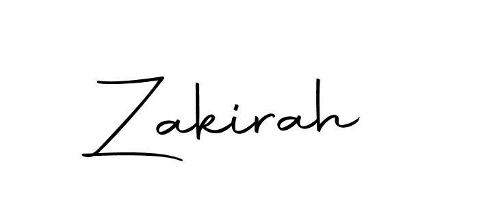 Here are the top 10 professional signature styles for the name Zakirah. These are the best autograph styles you can use for your name. Zakirah signature style 10 images and pictures png